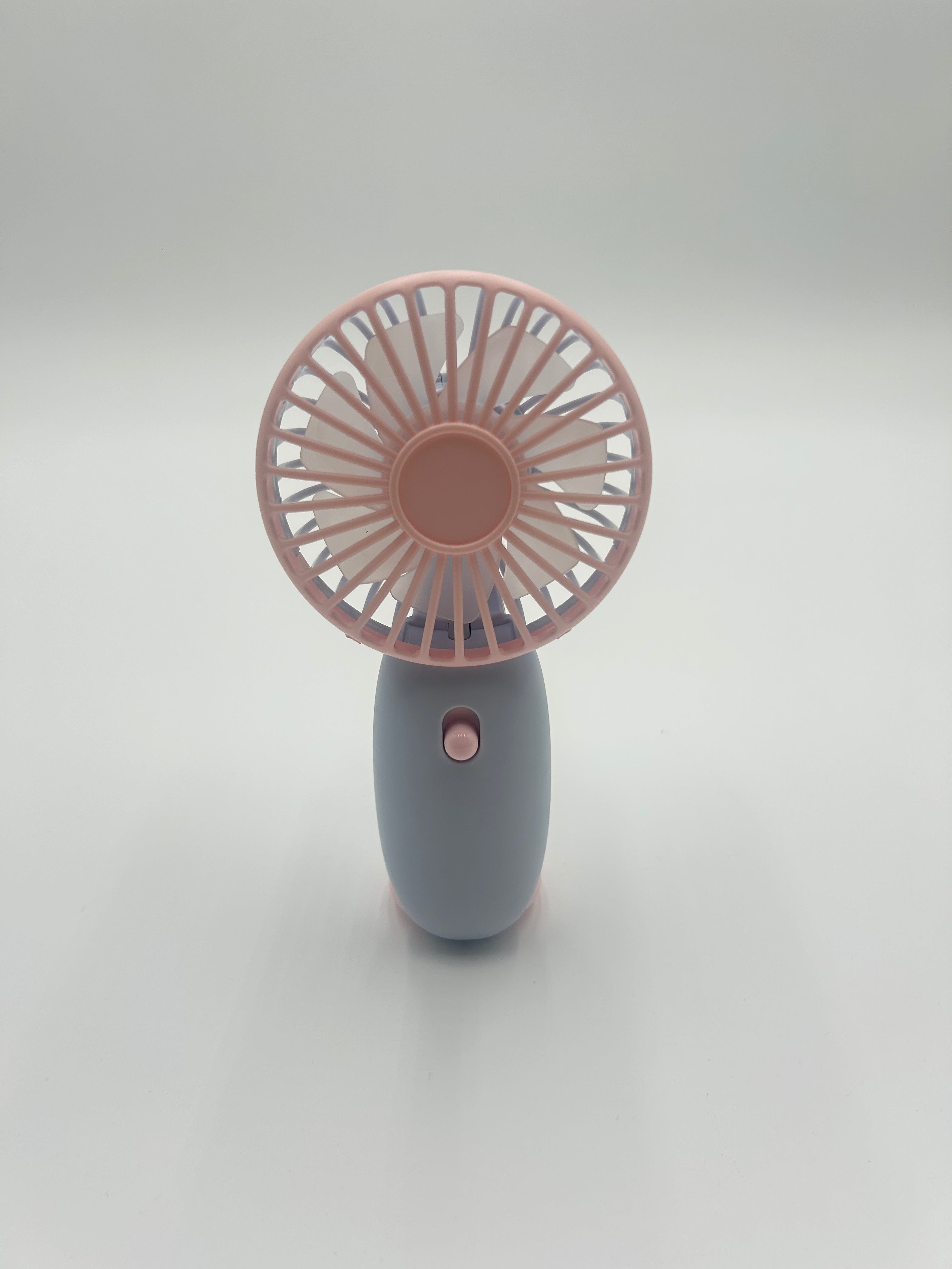 Portable Mini Handheld Fan - USB Rechargeable Personal Cooling Fan for Outdoor, Travel, Office & Home Use - Compact & Lightweight for Summer Heat Relief