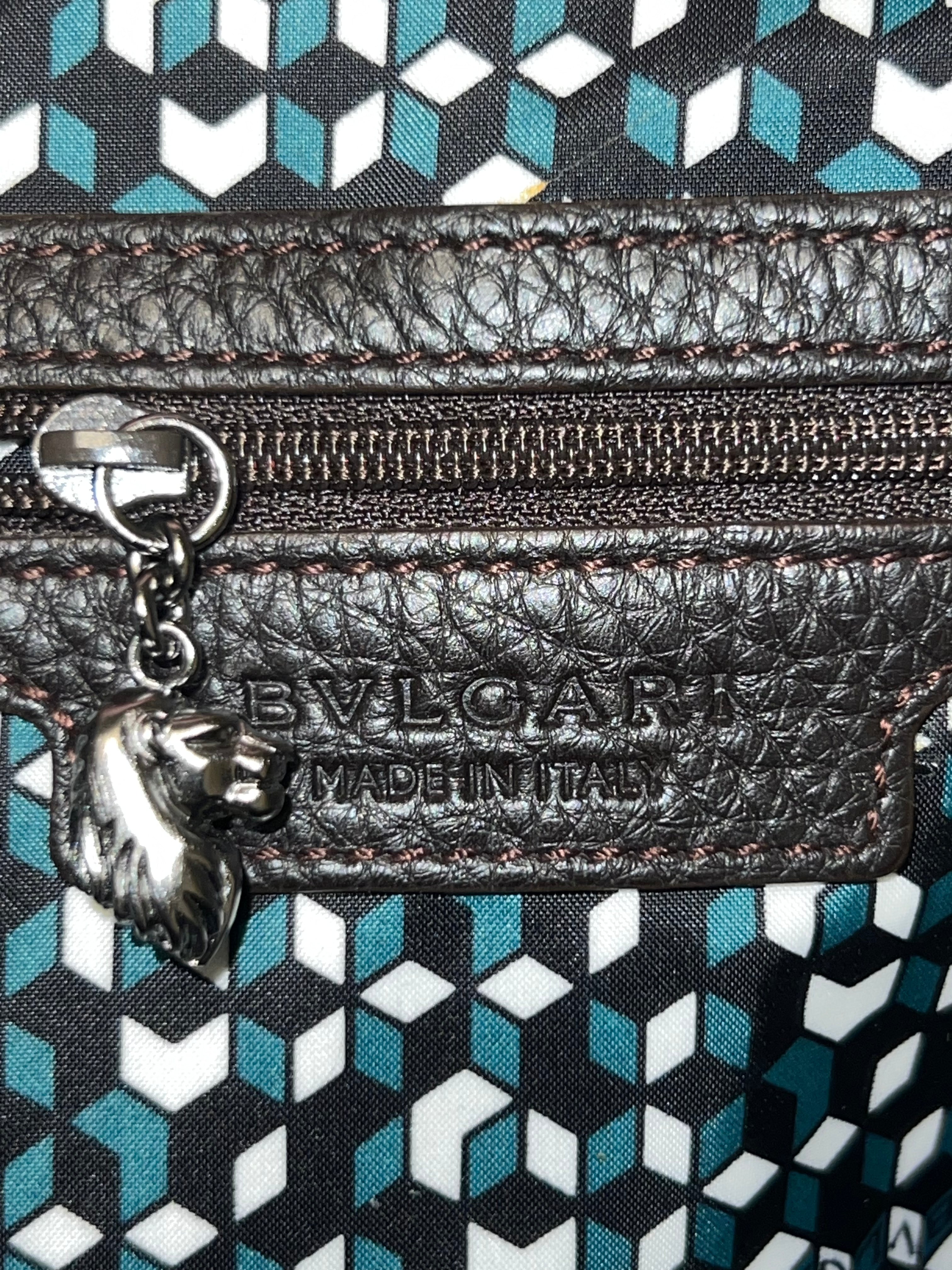Bvlgari Chiara Collection Black Leather Handbag for Women - Luxury Designer Purse for Evening, Party & Special Occasions