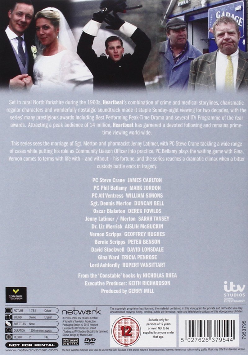 Heartbeat: The Complete Thirteenth Series DVD Box Set | British Crime Drama | Perfect for TV Show Collectors & Mystery Lovers
