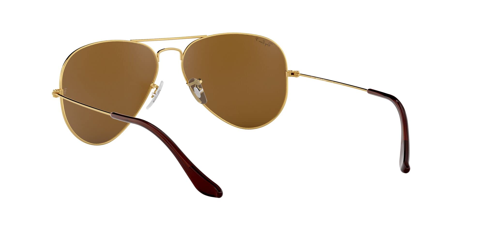 Ray-Ban RB3025 Classic Polarized Aviator Sunglasses for Men & Women - UV Protection, Lightweight Metal Frame - Perfect for Driving, Travel & Outdoor Activities