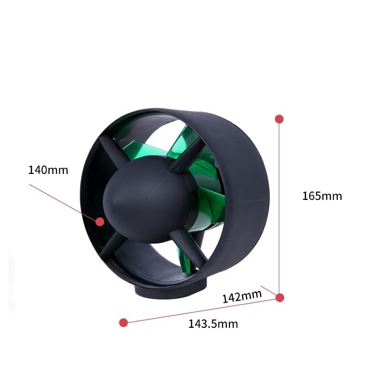 800W High-Speed ROV Submarine Thruster - Underwater Propeller for Fishing Boats, Kayaks & Marine Applications | 12V/24V CCW Rotation | Perfect for Underwater Exploration, Diving & Watercraft Upgrades