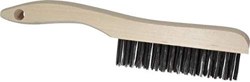 4 Rows x 16 Columns Heavy Duty Steel Scratch Brush - 5.5