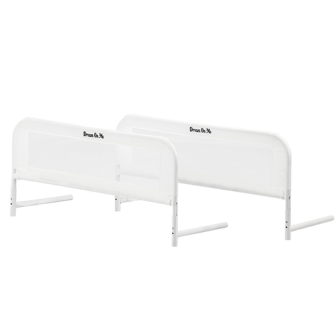 Mesh Security Bed Rails for Toddlers - White | Adjustable Safety Bed Guard for Kids & Infants | Perfect for Twin, Full, Queen & King Size Beds | Prevent Falls & Ensure Safe Sleep