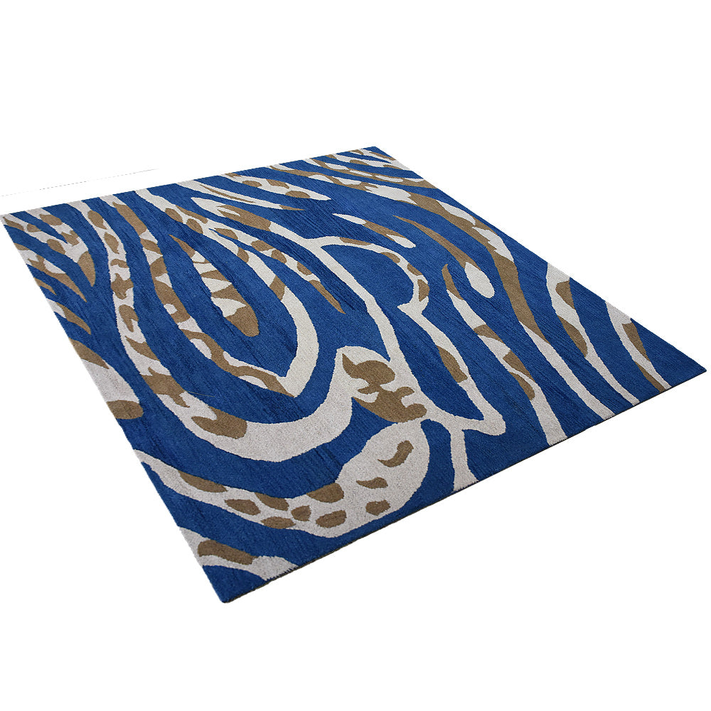 Harmony Hand Tufted Wool Area Rug - Soft & Durable Non-Slip Living Room Carpet - Perfect for Bedroom, Nursery, or Office Decor