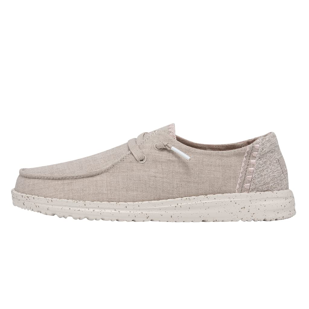 Hey Dude Women's Wendy Woven Loafers - Comfortable & Lightweight Slip-On Shoes for Women | Perfect for Casual Wear, Travel & Everyday Comfort