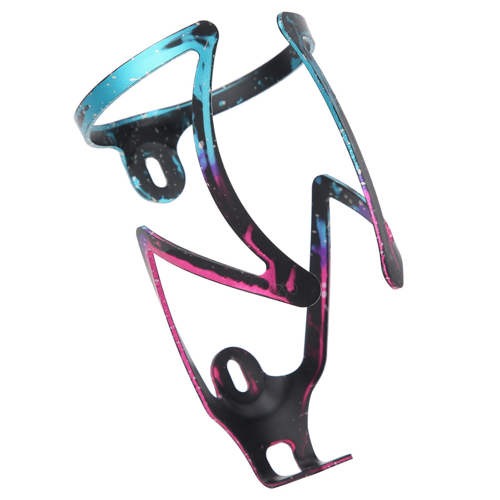 Lightweight Aluminum Alloy Bike Water Bottle Cage Holder - Durable Cycling Accessory for Mountain/Road Bikes - Perfect for Outdoor Sports, Commuting & Fitness Training