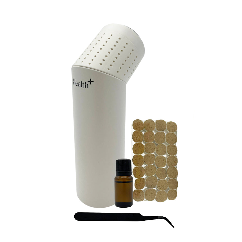 Health+ Gua Sha Wand for Face & Body - Natural Jade Stone Massage Tool for Relaxation & Skin Care - Perfect for Home Spa & Self-Care Routine