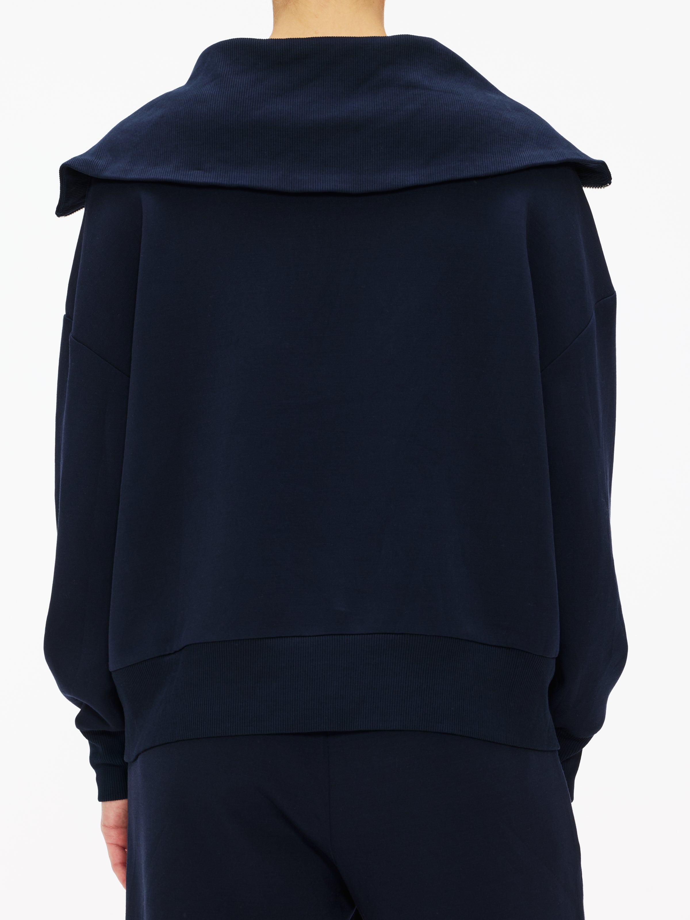 Varley Catherine Half Zip Sweatshirt for Women - Soft Fleece Pullover with Thumb Holes - Perfect for Running, Yoga & Casual Wear