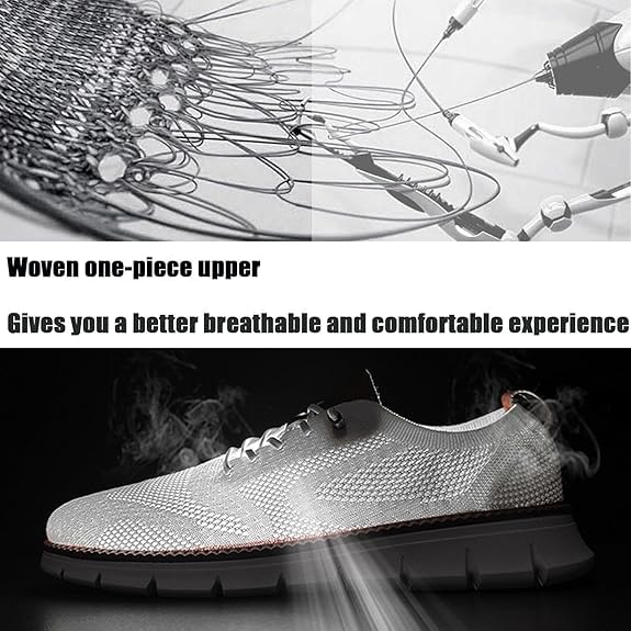 Bestones Men's Lightweight Casual Walking Shoes - Breathable & Comfortable Urban Sneakers for Daily Wear, Gym, Travel & Outdoor Activities