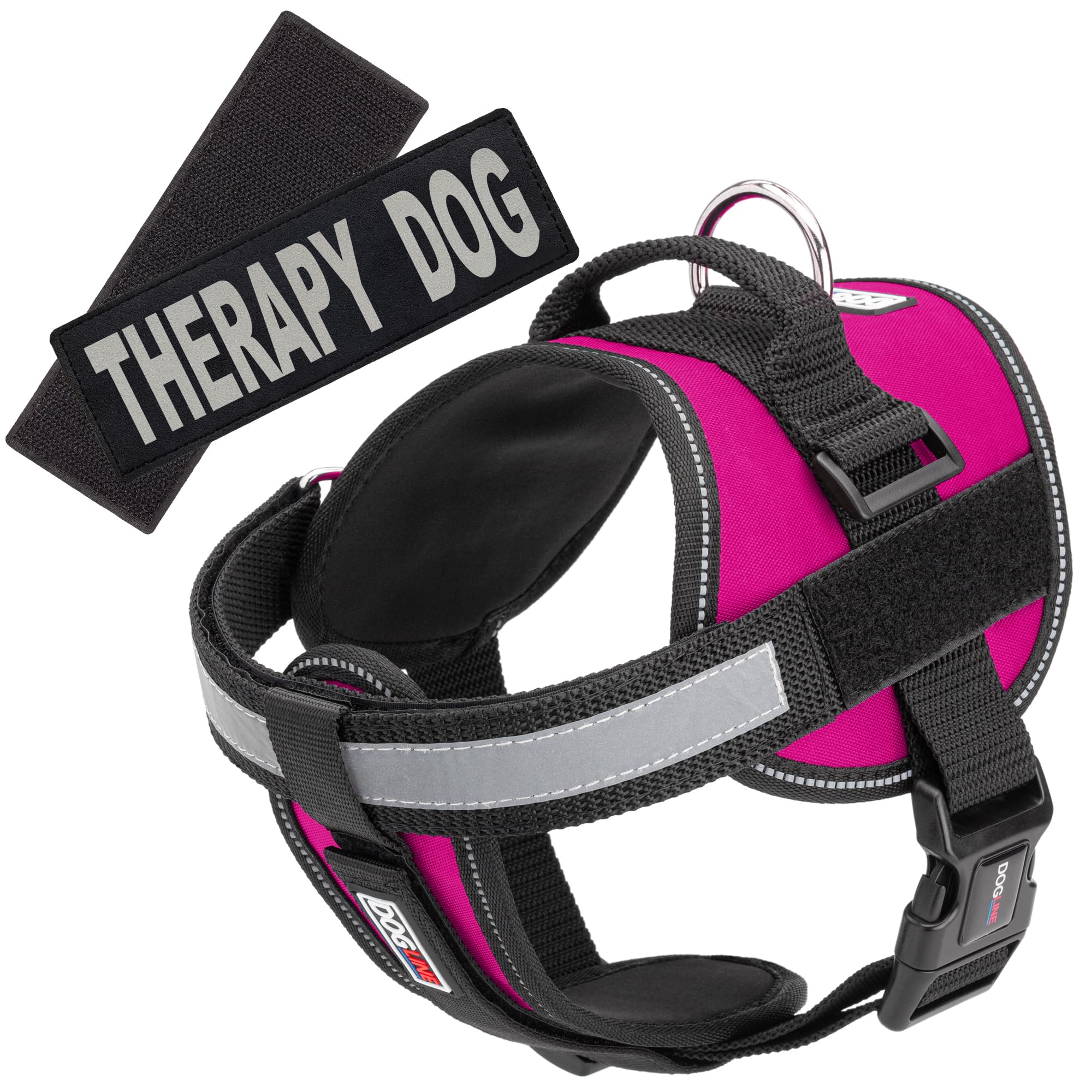 Dogline Adjustable Vest Harness for Large Dogs (28-38
