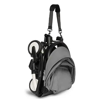 YOYO2 Lightweight Baby Stroller - Compact Foldable Travel Stroller with Grey/White Frame for Toddlers & Infants - Perfect for Air Travel, Shopping & City Walks