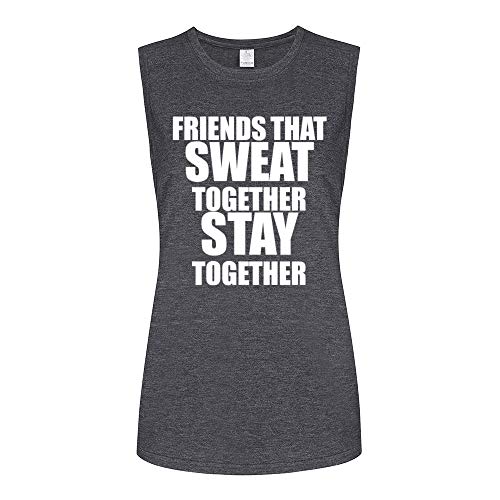 H982grey-muscle Tank