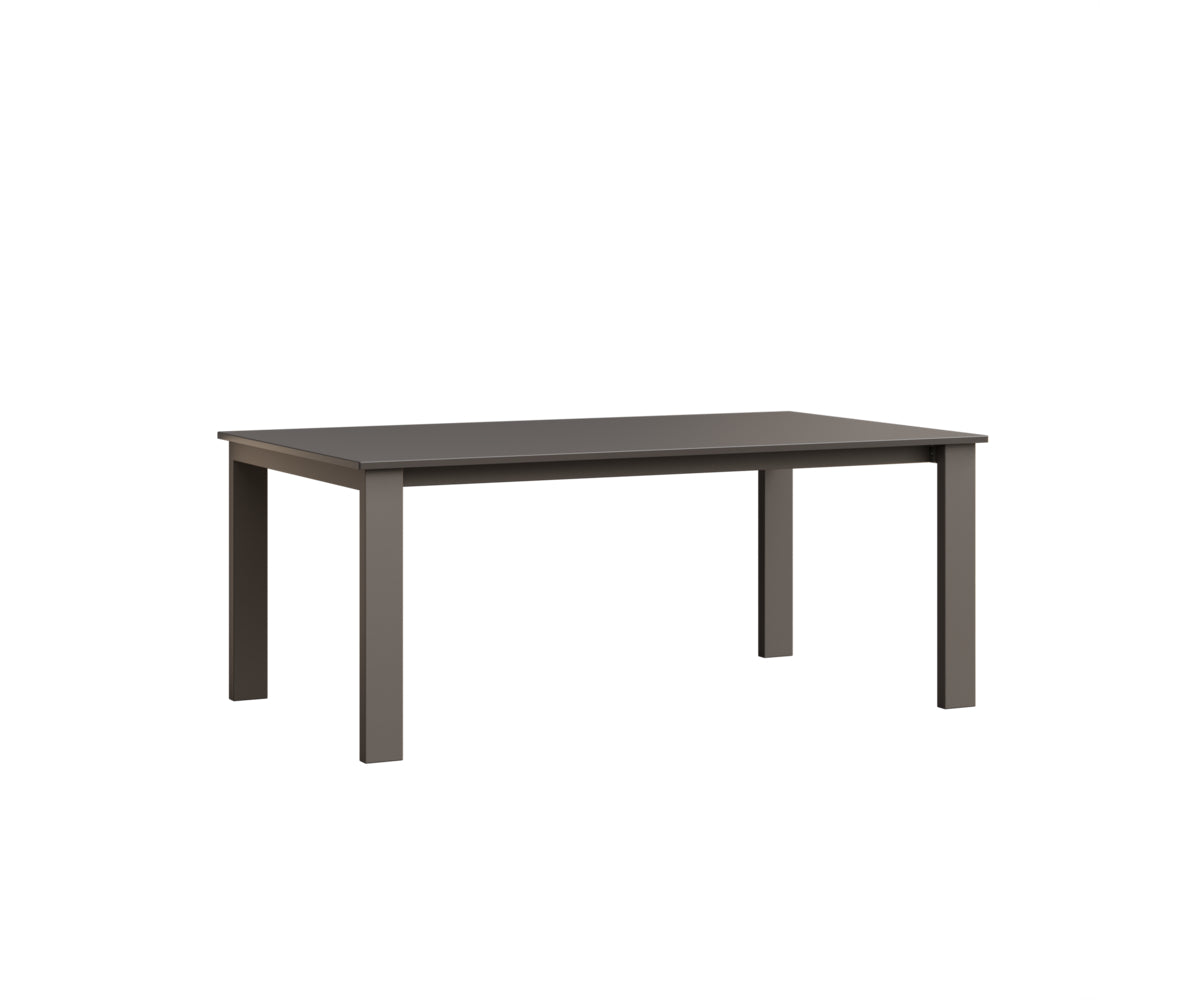 Berlin Gardens Berkley Expandable 42x72 Rectangular Dining Table - Outdoor Patio Furniture for Garden, Deck & Backyard Dining