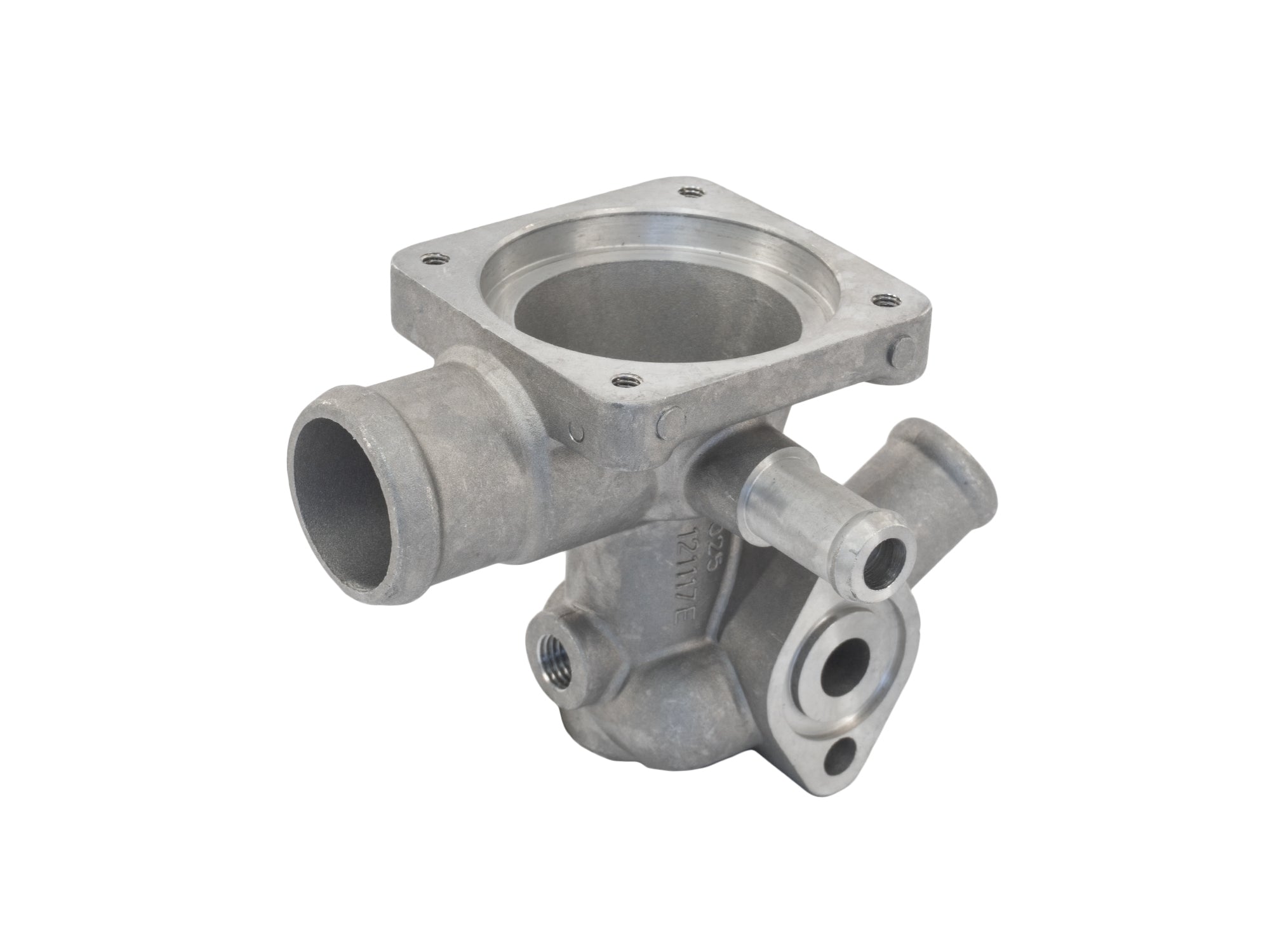 Aluminum Lower Thermostat Housing Replacement for VW 2WD & Syncro Models - Engine Cooling System Part for Vanagon & Eurovan