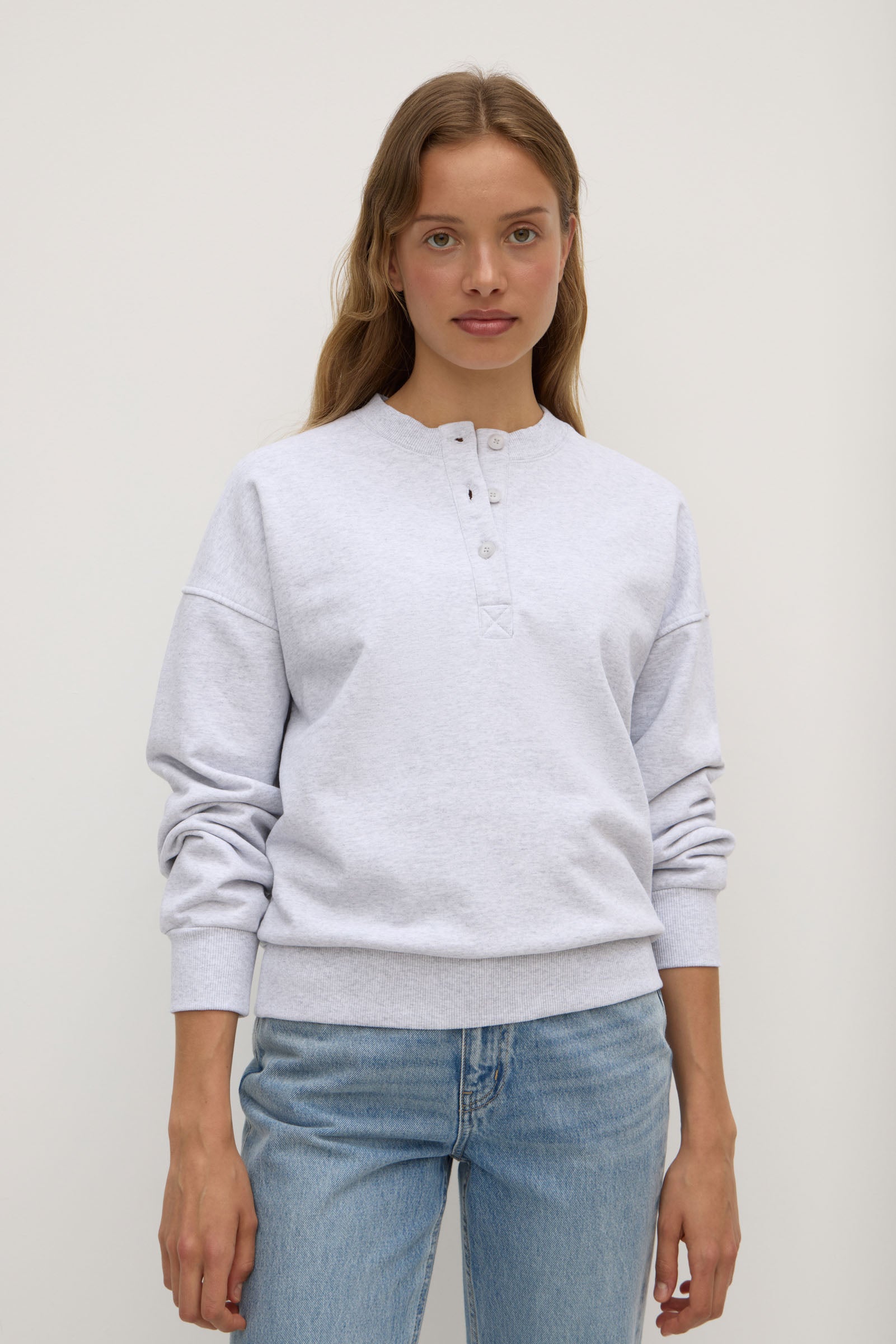 Anya Fleece Crew Neck Sweatshirt for Women - Soft & Cozy Pullover Fleece Top - Perfect for Casual Wear, Lounging & Outdoor Activities