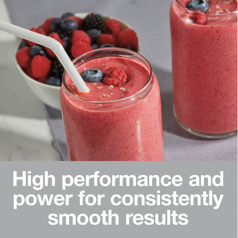 Proctor Silex 53560 52oz High Performance Blender - Powerful Smoothie & Food Processor for Kitchen, Perfect for Making Smoothies, Sauces & Dips