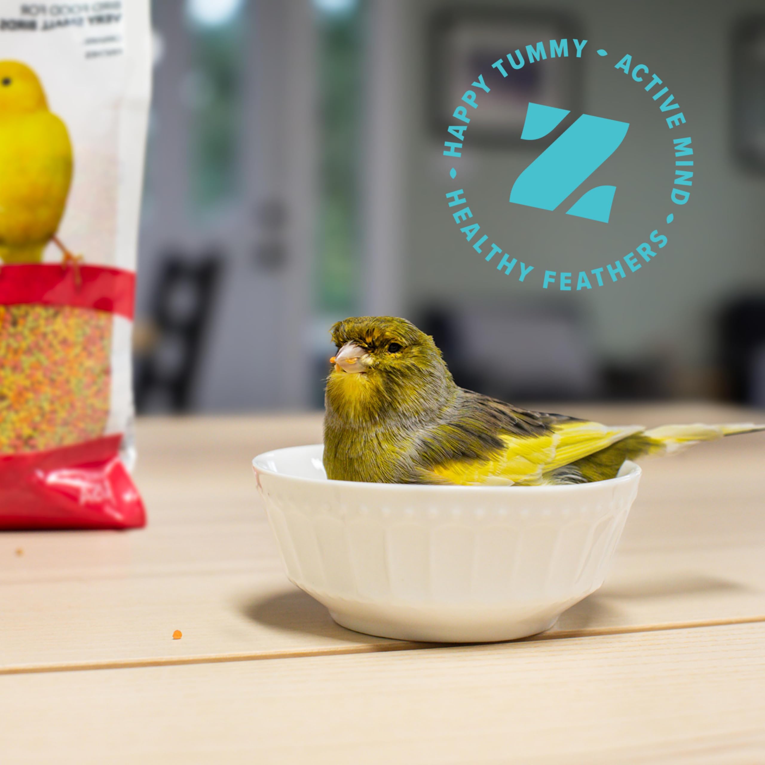 ZuPreem FruitBlend Bird Pellets - Premium Daily Bird Food for Canaries & Finches | Nutrient-Rich Small Bird Food | Made in USA | Perfect for Cage Birds & Aviaries (XS, 10 lb)