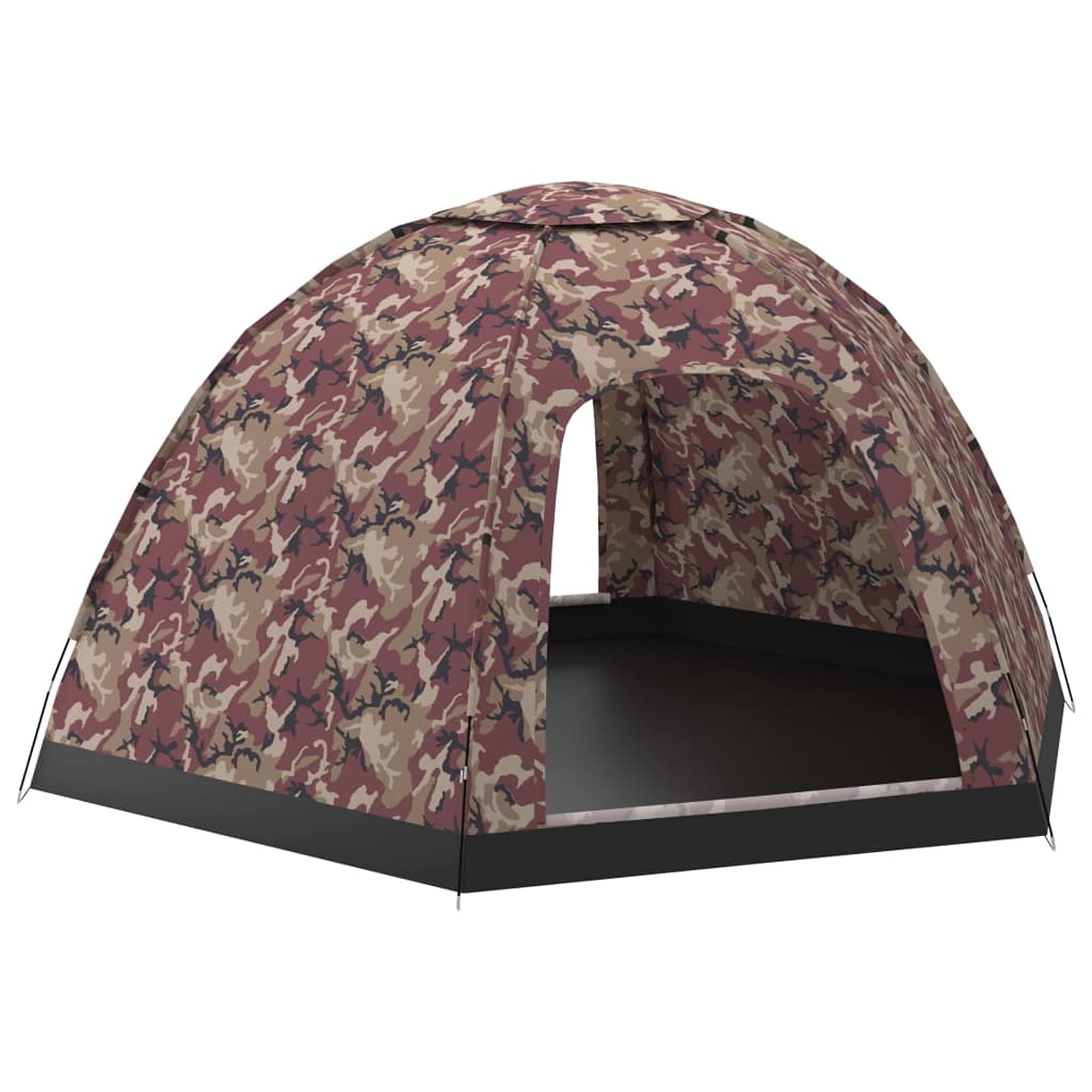 6-Person Camerina Tent - Waterproof Multicolor Camping & Fishing Tent for Outdoor Adventures, Family Trips & Backpacking