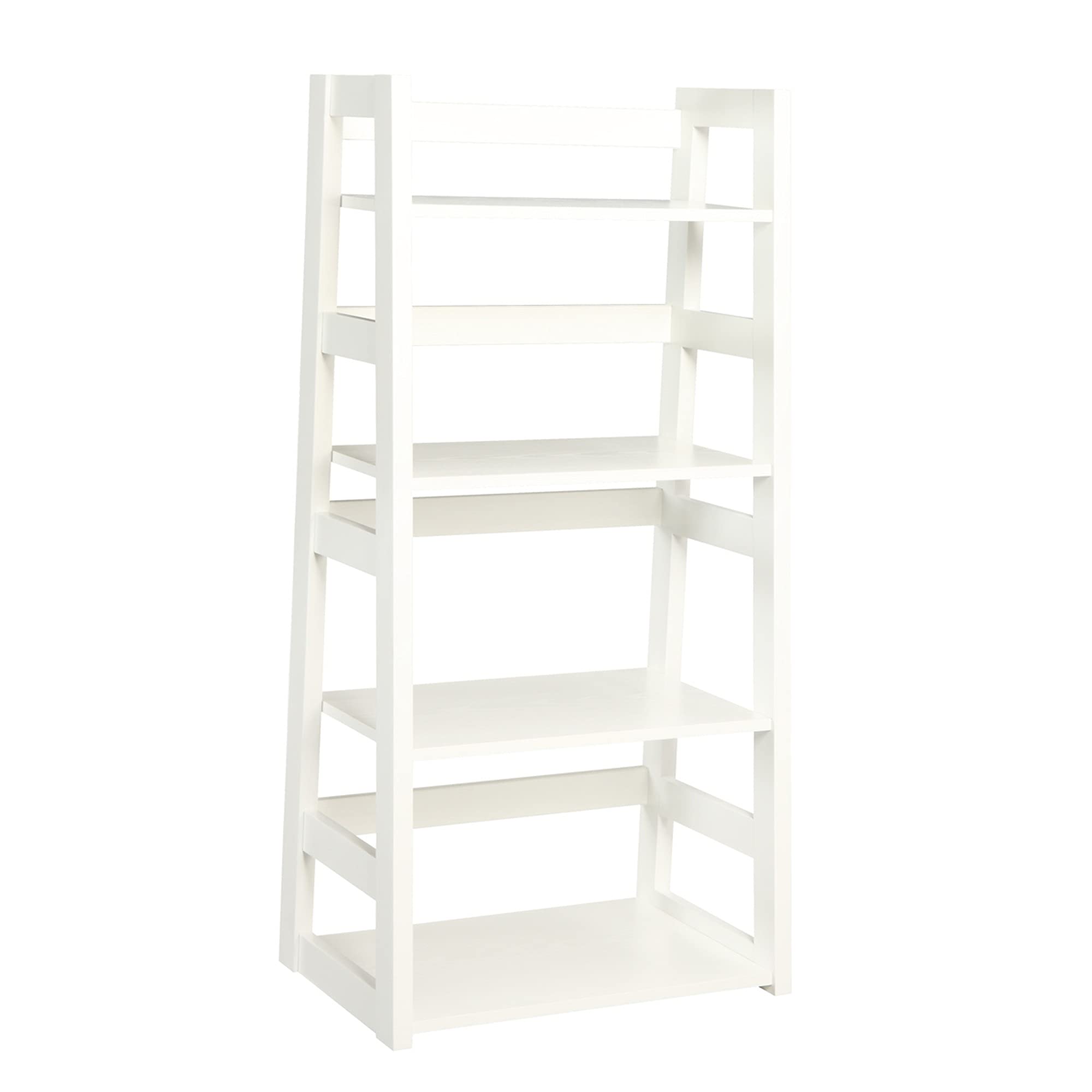 Ergode Designs2Go Trestle Bookcase - Modern Wooden Bookshelf for Home & Office - Perfect for Living Room, Bedroom, Study or Office Storage & Organization