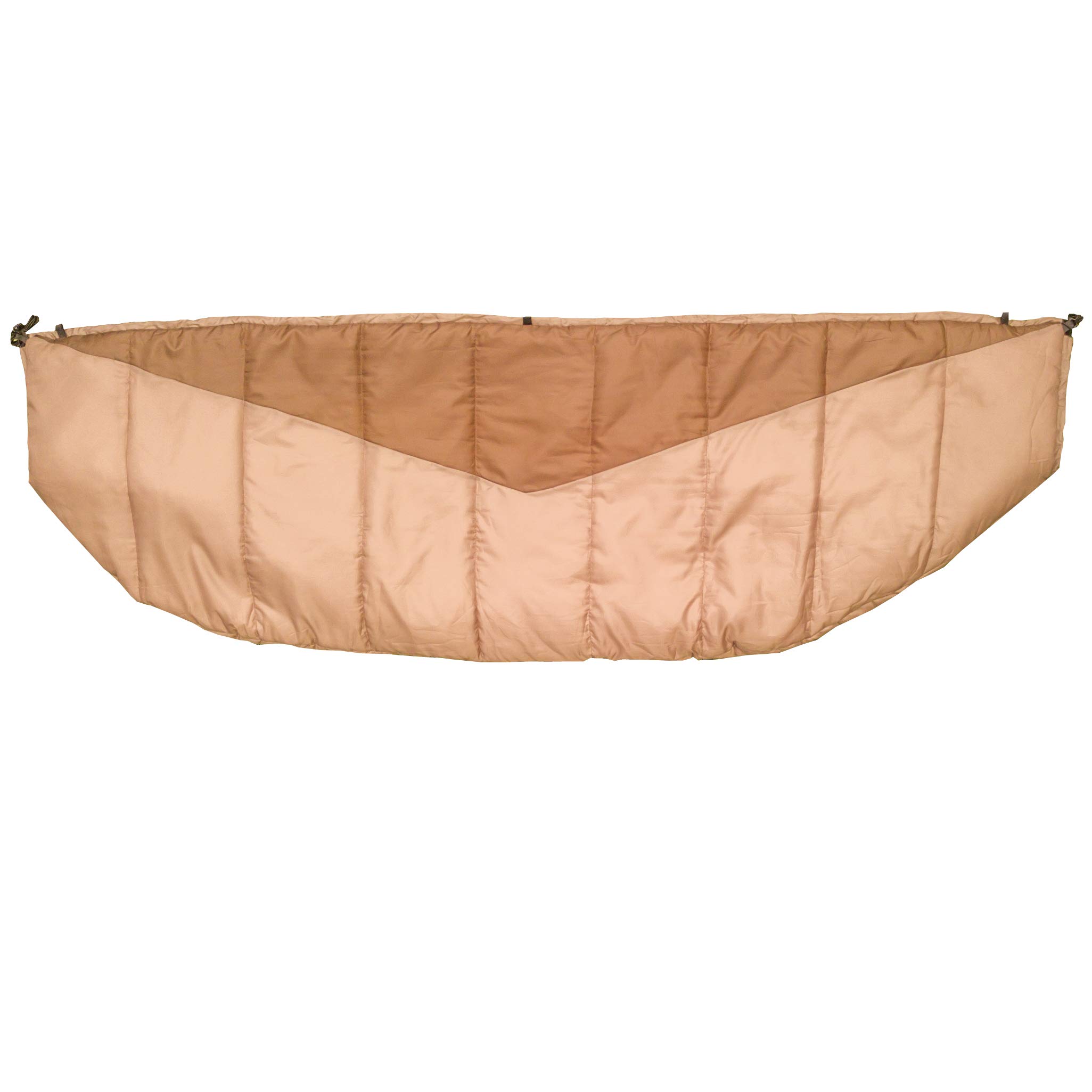 Go Outfitters The Adventure Under Quilt - Premium Hammock Camping Insulation for Cold Weather, Lightweight & Water-Resistant (Coyote Brown) - Perfect for Backpacking, Hiking & Outdoor Adventures