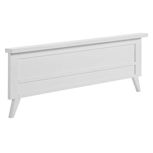 Oxford Baby Holland Full Size Bed Footboard in Snow White - Elegant and Durable Bed Frame for Kids' Room, Nursery, or Guest Bedroom