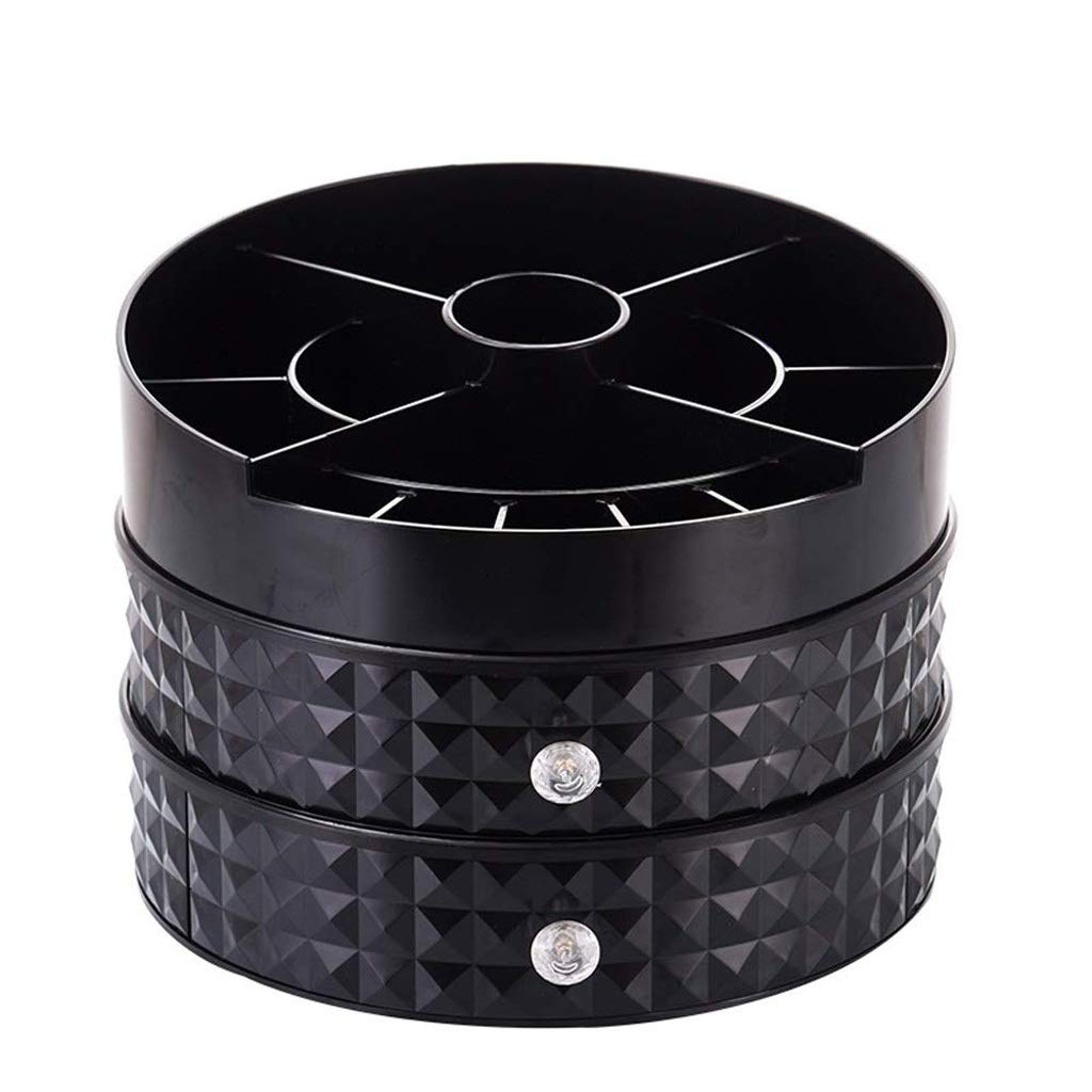 360° Rotating Makeup Organizer Carousel | Detachable Plastic Cosmetic Storage Box | Spinning Makeup Caddy Shelf for Vanity, Bathroom & Travel | WSZJJ Storage Rack (Color A)