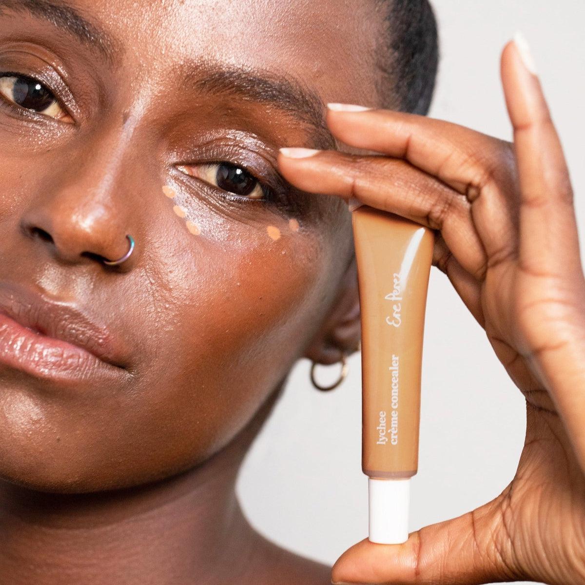 Lychee Crème Corrector - Brightening & Hydrating Under Eye Concealer for Dark Circles & Puffiness | Perfect for Daily Makeup & Special Occasions