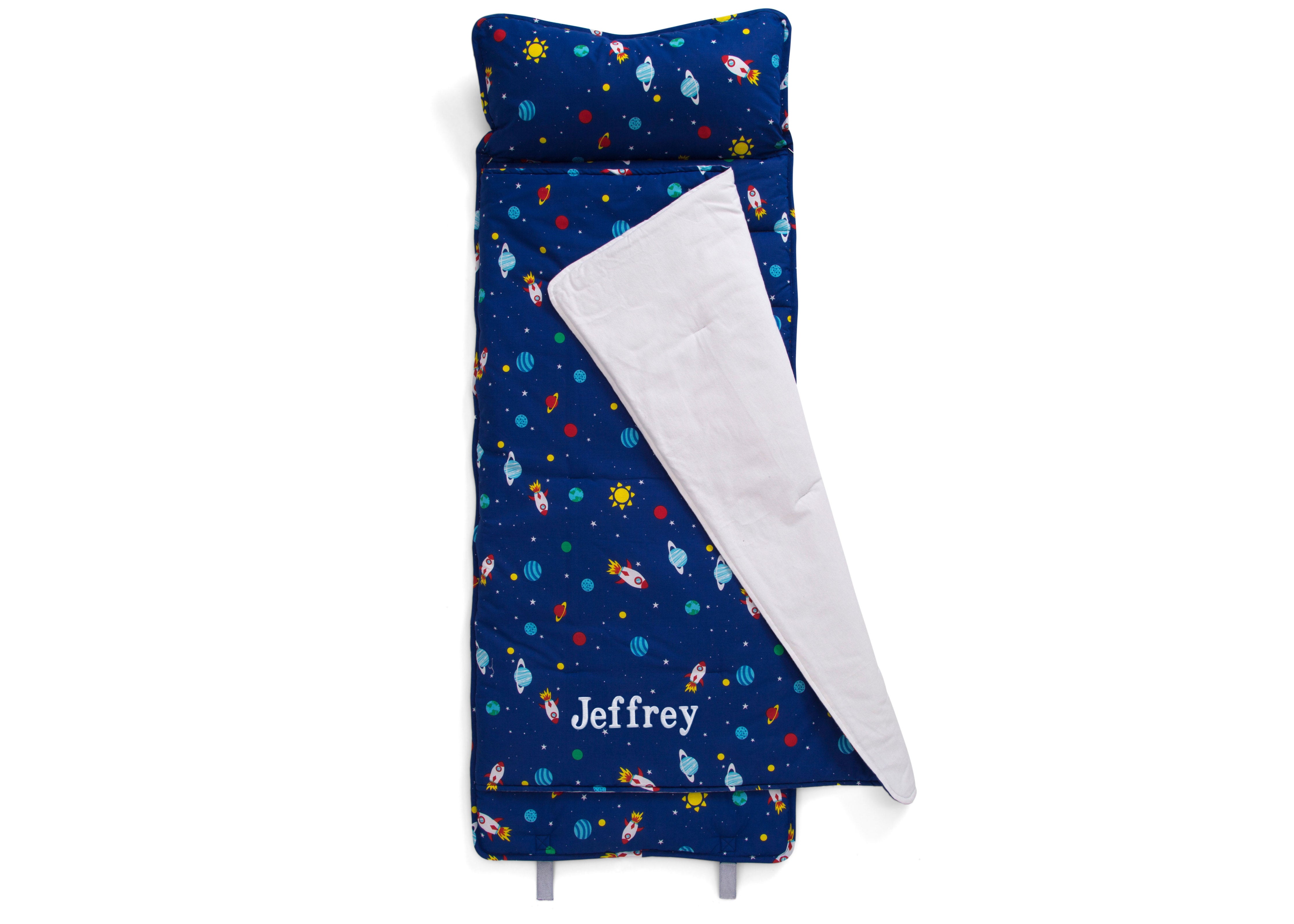 Personalized Nap Mat with Pillow & Blanket for Toddlers & Kids - Soft Portable Sleeping Mat for Daycare, Preschool & Travel