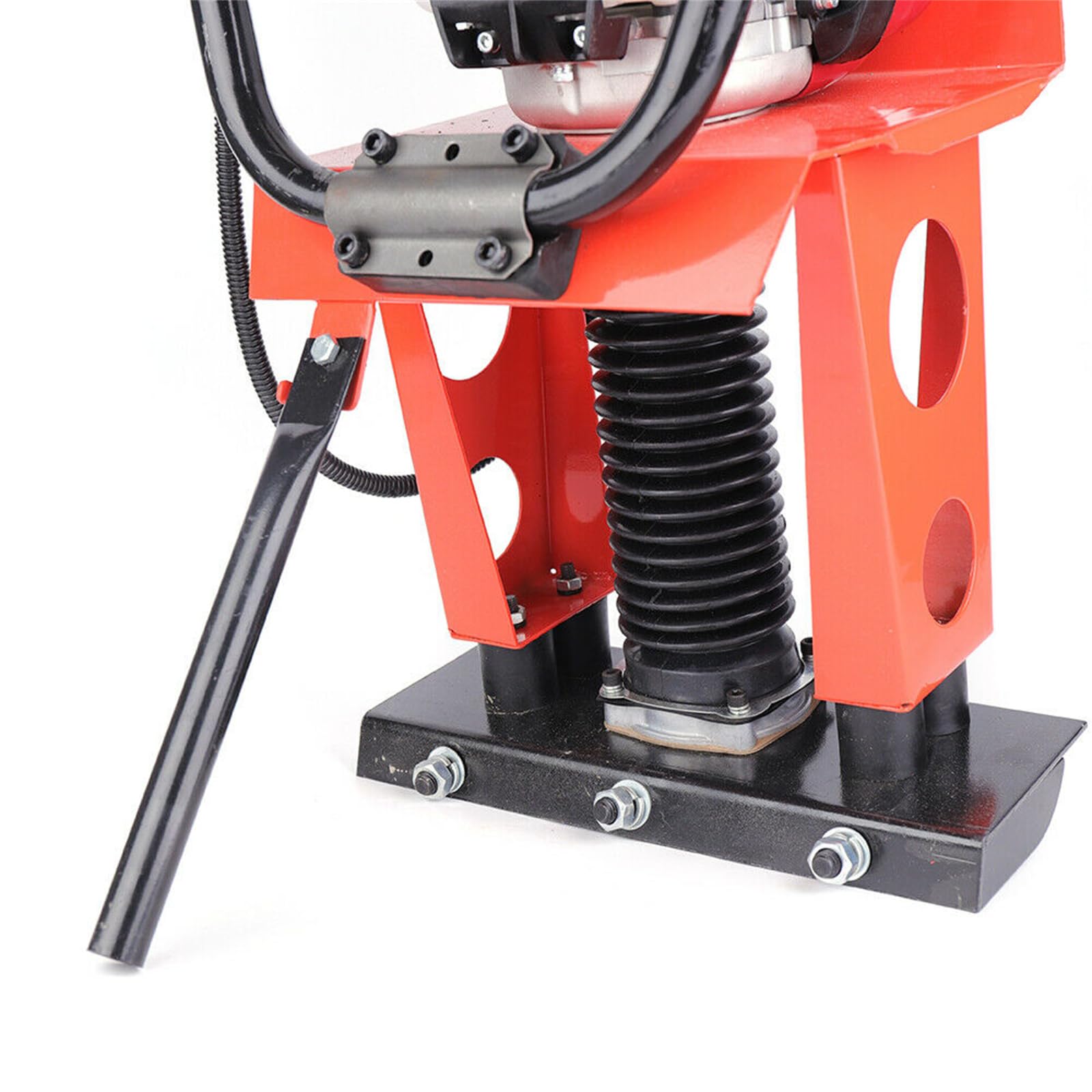 1.2HP 4-Stroke Gas Powered Concrete Vibrator - Air-Cooled Gasoline Engine 5200RPM Cement Screed Machine with Adjustable Handle for Construction, Floor Leveling & Concrete Compaction | Perfect for Driveways, Patios & Foundation Work