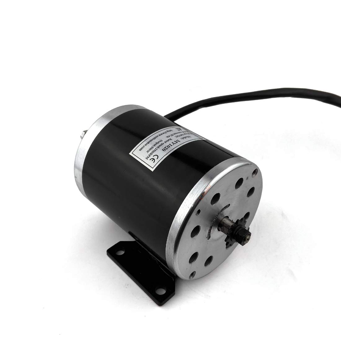 500W Brushed DC Motor Kit 24V/36V/48V for Electric Scooter & E-Bike Conversion - MY1020 Unite Motor by L-faster - Perfect for DIY Electric Vehicle Upgrades, Commuting & Off-Road Riding