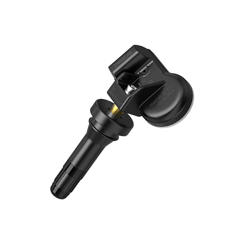 ThinkTPMS S1 Rubber Stem TPMS Sensor 315/433 MHz - Universal Tire Pressure Monitoring System for Cars, Trucks & SUVs - Easy DIY Installation for Safe Driving & Better Fuel Efficiency