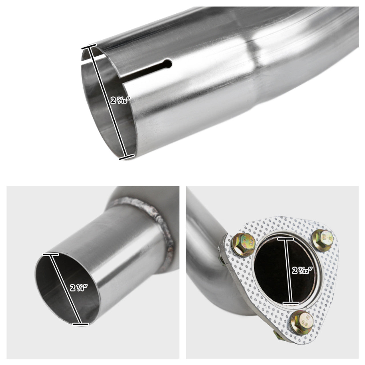 Spec-D Performance Catback Exhaust System for 2016-2021 Honda Civic Sedan 1.5L Turbo - Stainless Steel with Burnt Tip - Enhanced Sound & Performance - Perfect for Street Racing & Daily Driving