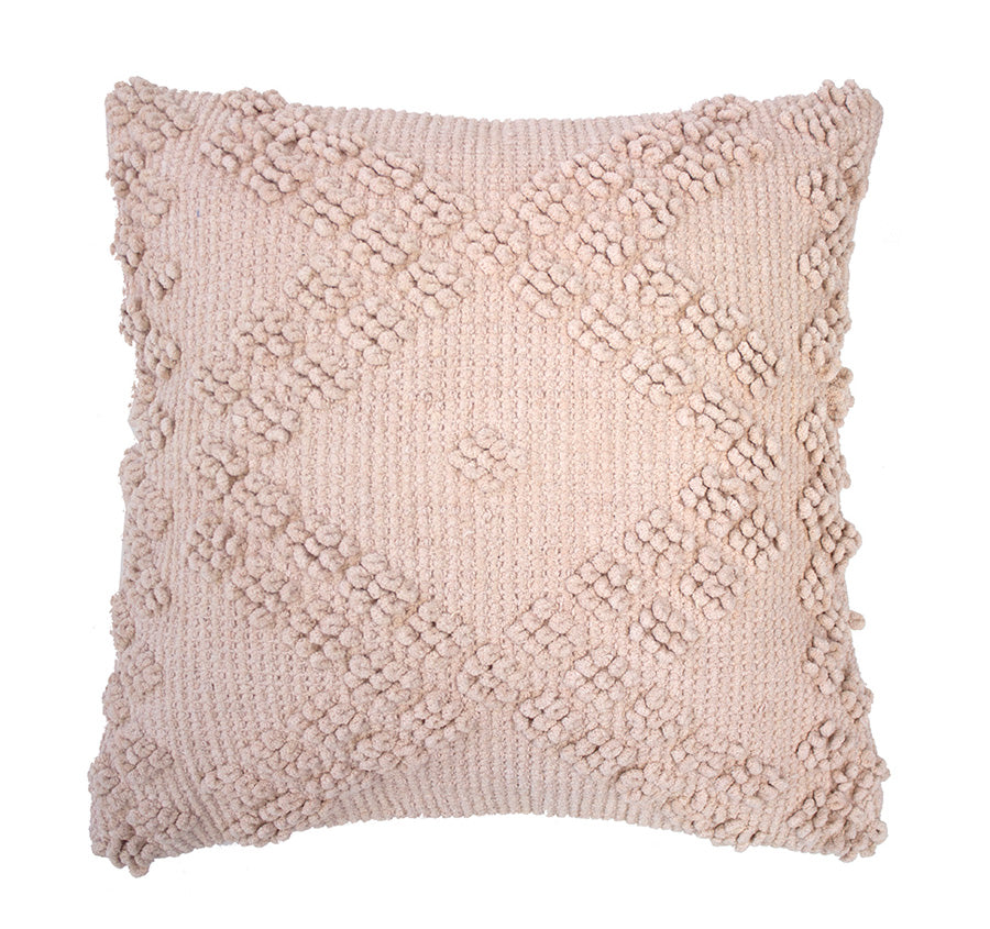 Bronte 50x50cm Rosewater Filled Decorative Cushion - Perfect for Sofa, Bed & Home Decor