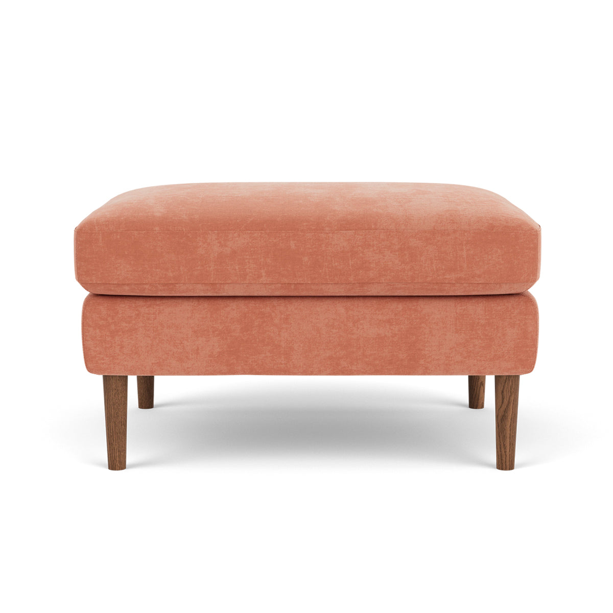 Astha Fabric Ottoman Stool - Soft Round Storage Pouf with Removable Cover for Living Room, Bedroom & Nursery - Perfect for Extra Seating & Home Decor