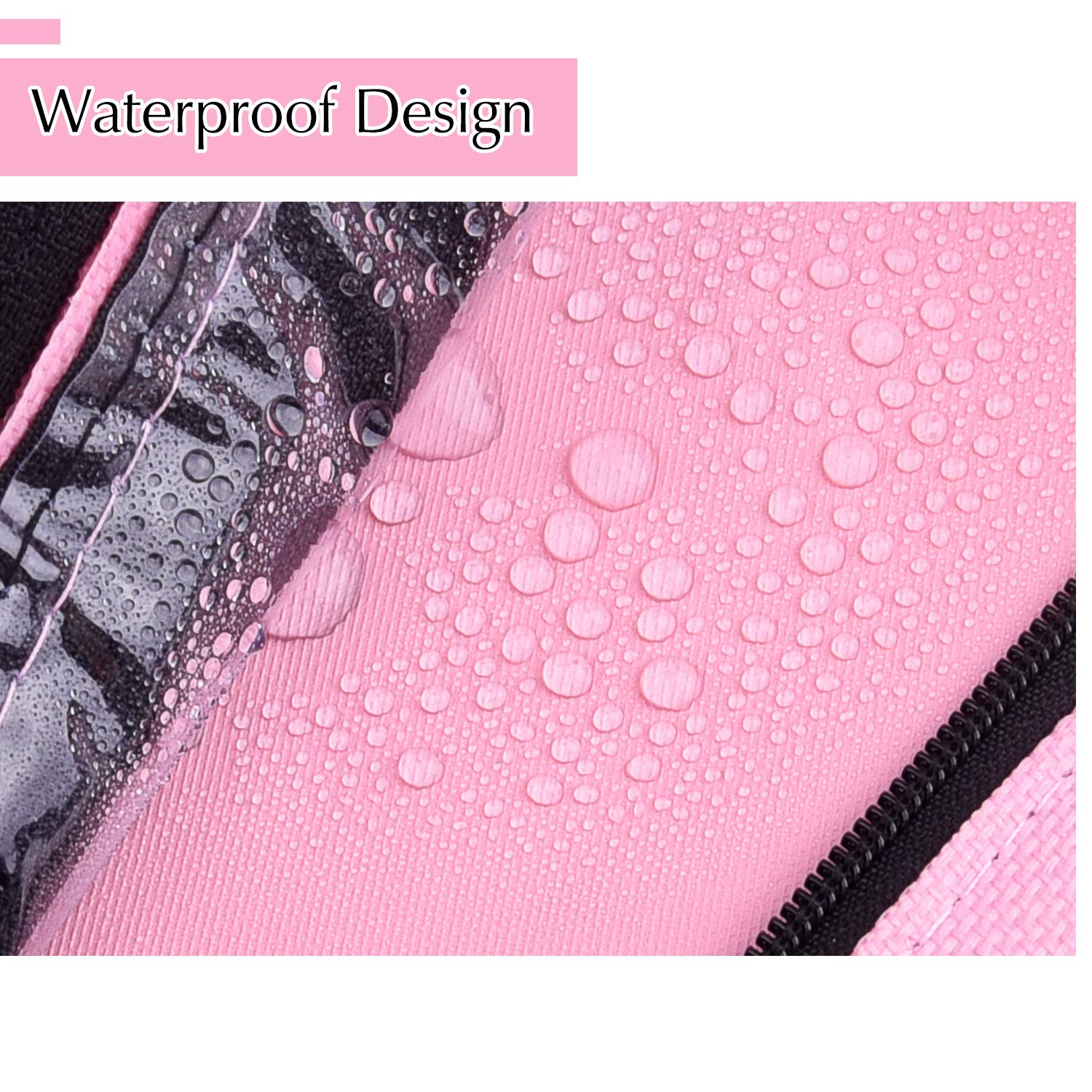 FEPITO 3-Pack 3-Ring Binder Pencil Pouch with Zipper & Double Pocket - Mesh Window Pencil Case for School, Office & College Supplies - Perfect for Binders, Notebooks & Backpack Organization