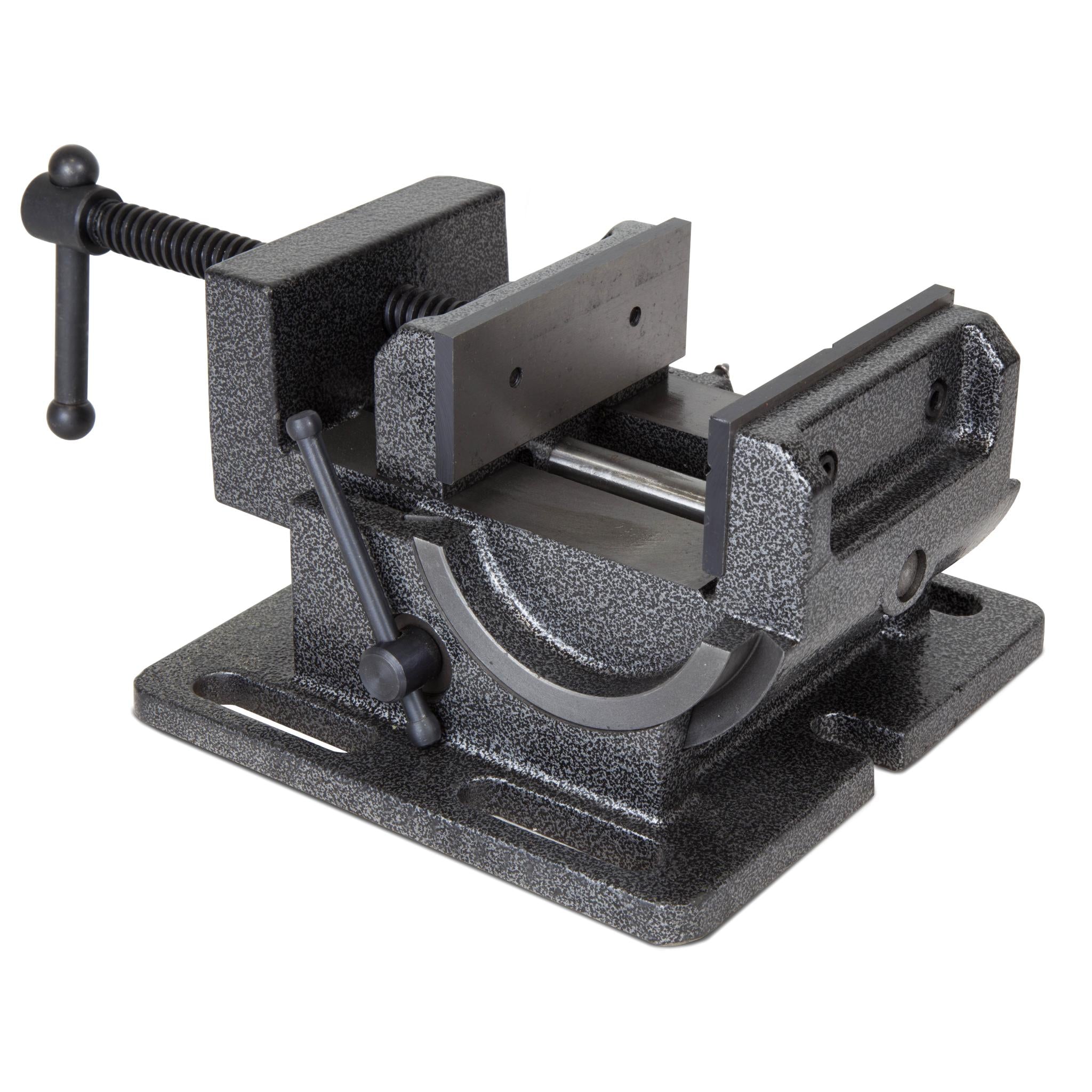 WEN TV434 4.25-Inch Heavy Duty Tilting Angle Vise for Benchtop & Drill Press - Perfect for Metalworking, Woodworking & DIY Projects