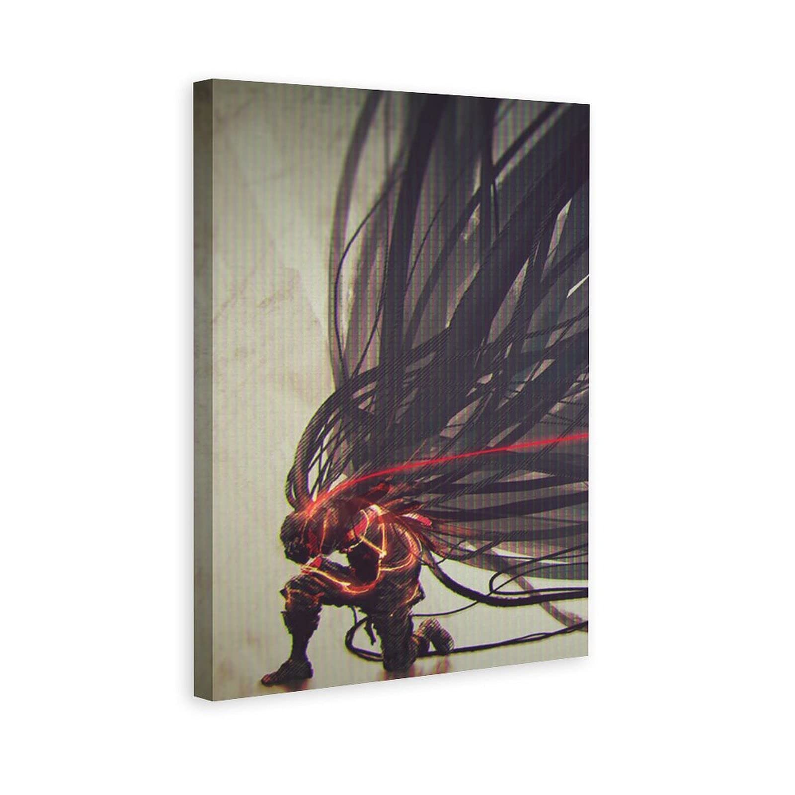 Scarlet Nexus Anime Poster - Premium Canvas Wall Art (20x30 Inches/50x75cm) - Perfect Gift for Anime Fans, Room Decor for Living Room & Bedroom - Ideal for Gaming Rooms, Anime Collections, and Themed Party Decorations