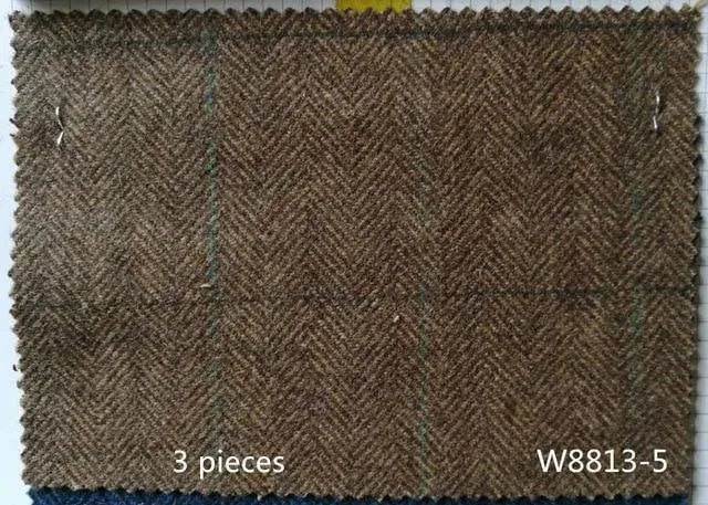 Horace King Premium 3-Piece Tweed Suit for Men | Classic Wool Business Formal Attire | Perfect for Weddings, Office & Special Occasions