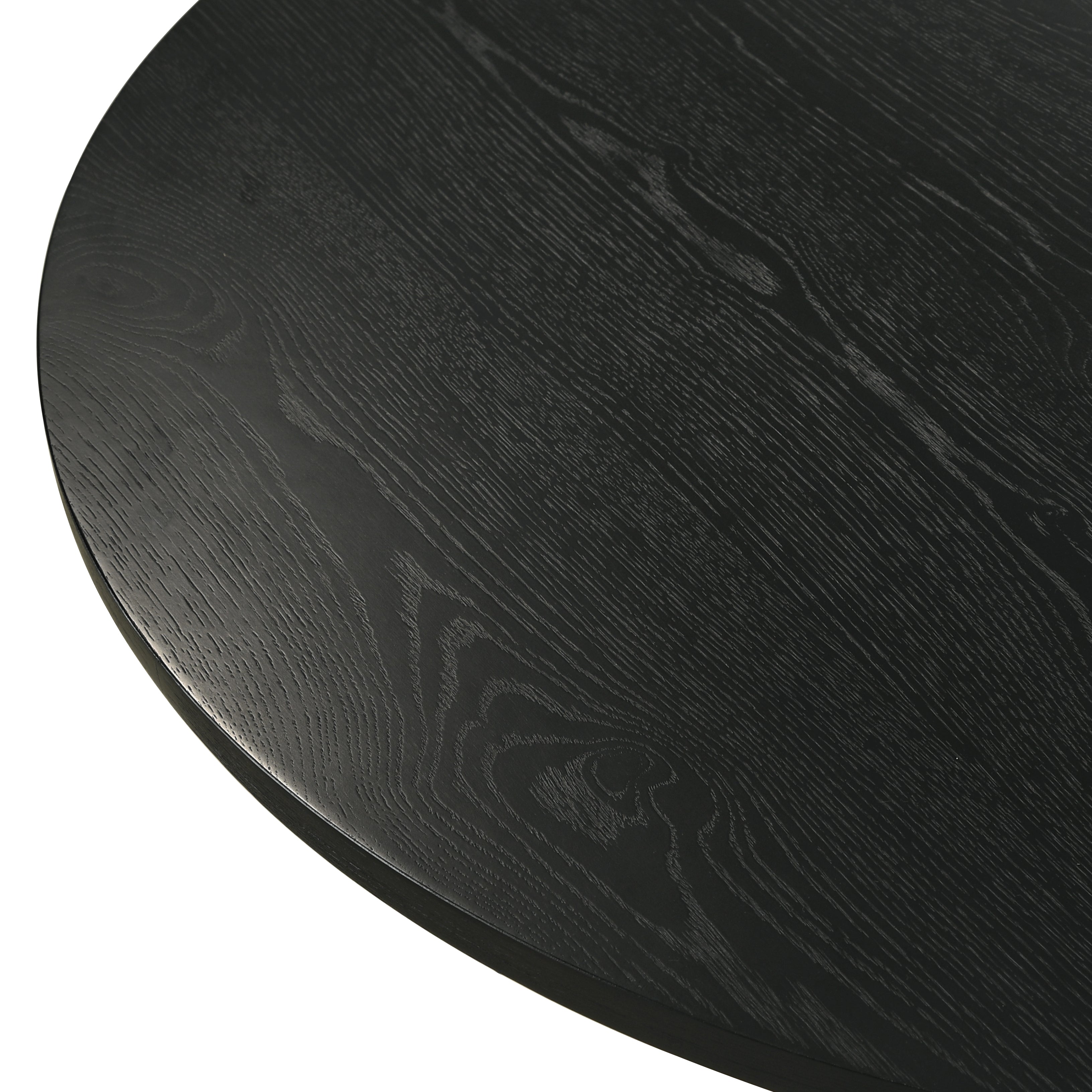 Rocco Contemporary 48-Inch Pedestal Dining Table - Modern Round Kitchen Table for Small Spaces, Perfect for Apartments, Breakfast Nooks & Cozy Dining Rooms