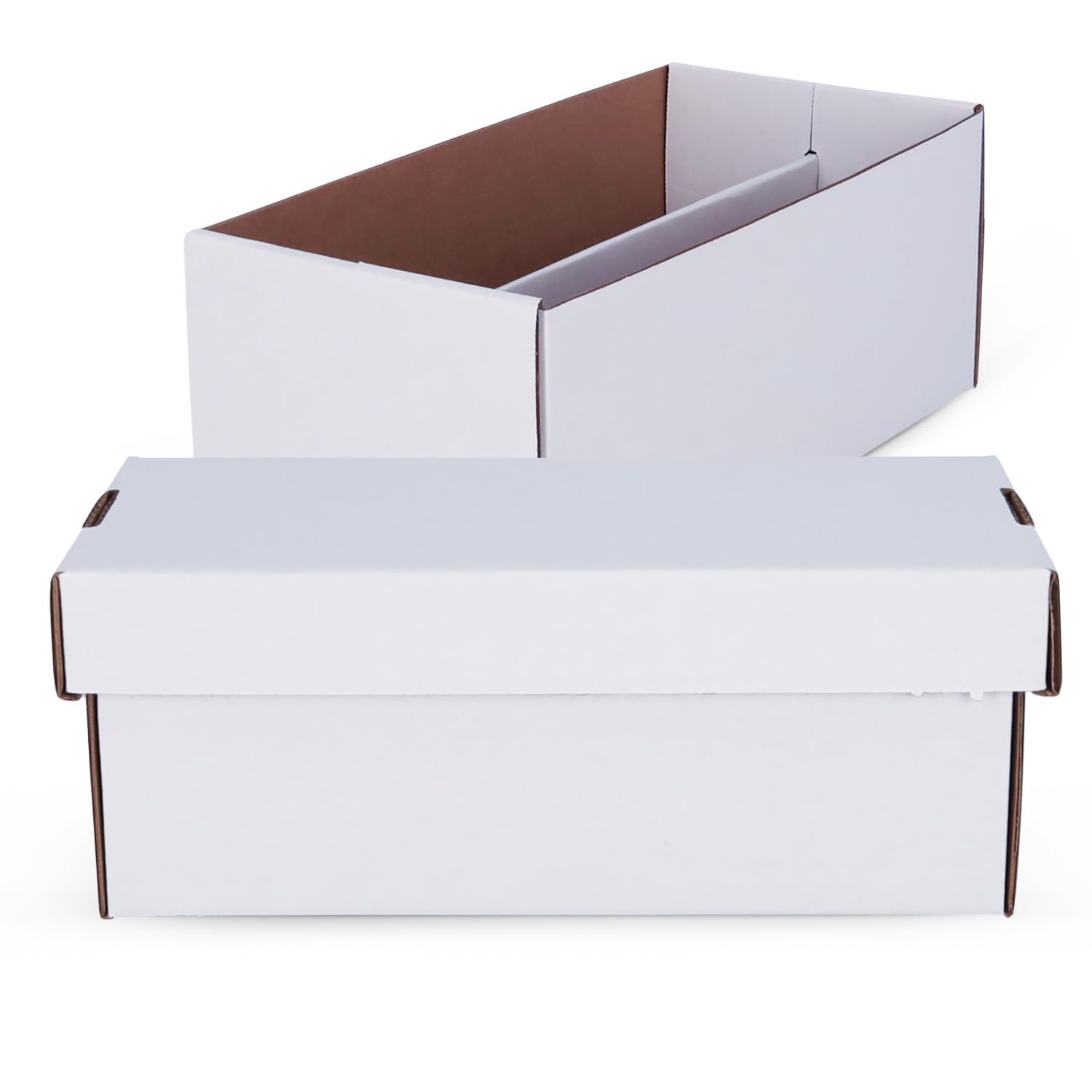 BCW 5-Count Graded Shoe Box - Premium Card Storage Organizer Holds 300 Toploaders & 100 Graded Cards - Perfect for Sports Cards, Trading Cards & Collectibles Storage