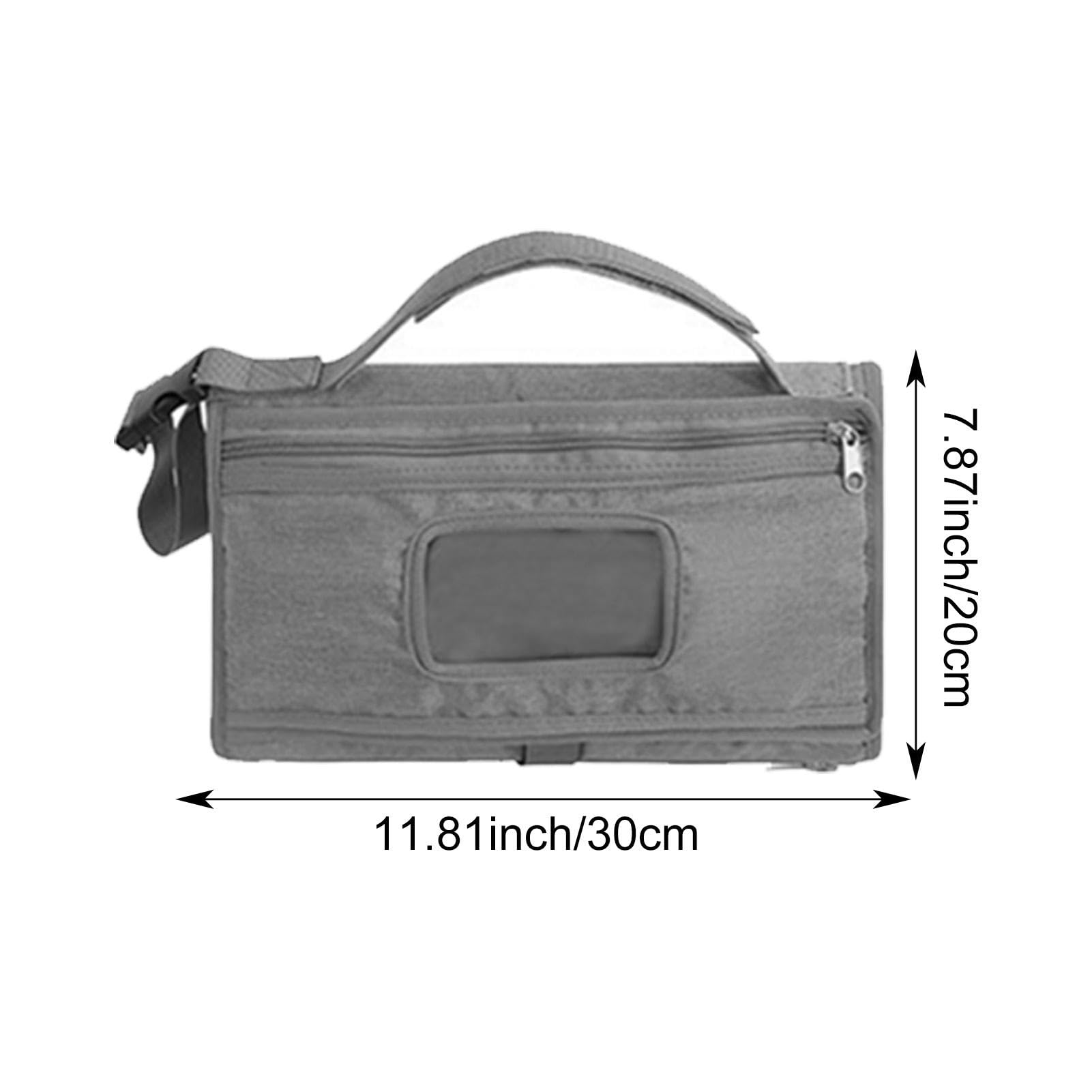 Portable Waterproof Baby Diaper Changing Mat with Built-in Pillow - Travel Changing Pad for Nursery, On-the-Go & Outdoor Use