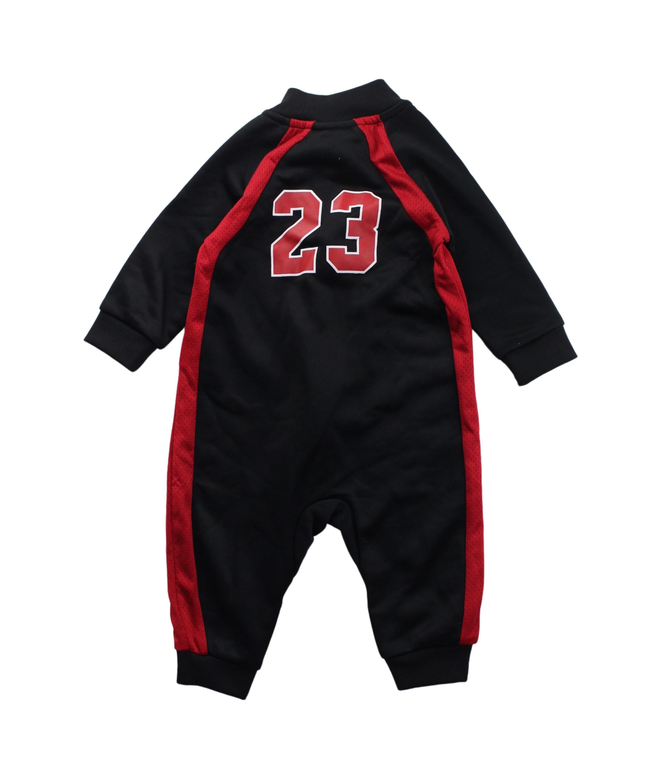 Air Jordan 3 Long Sleeve Jumpsuit for Babies 3-6 Months - Comfortable Cotton Romper for Playtime & Casual Outings