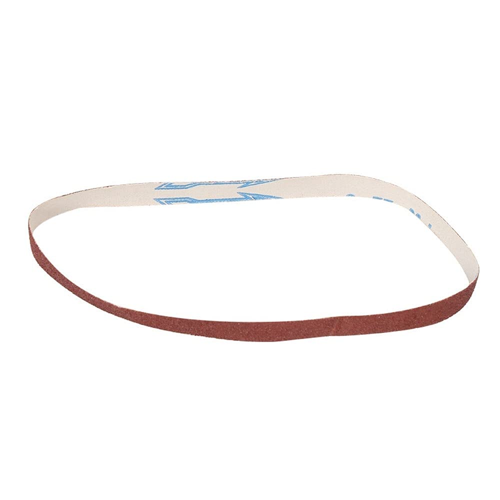 10pcs Sanding Belts for Angle Grinder - 60/80/120 Grit Grinding & Polishing Replacement Kit - Perfect for Metal, Wood & DIY Projects
