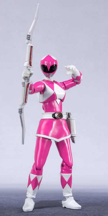 Bandai Super Kyoryu Sentai Zyuranger (Mighty Morphin Power Rangers) 6-Piece Action Figure Collector's Set - Perfect for Display, Play & Power Rangers Fans Collection