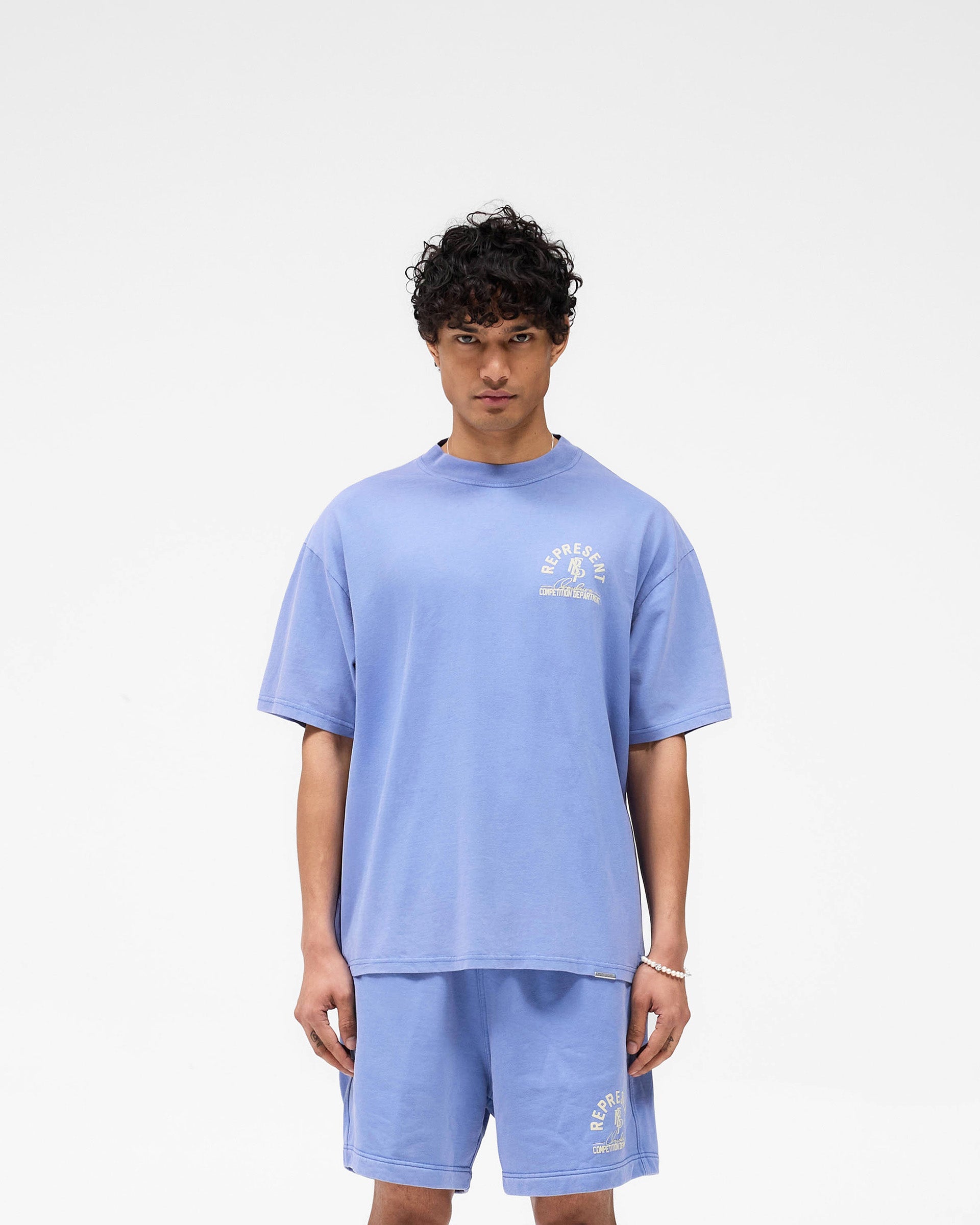 Competition Department T-Shirt - Bright Blue | Comfortable & Stylish for Sports, Workouts & Casual Wear