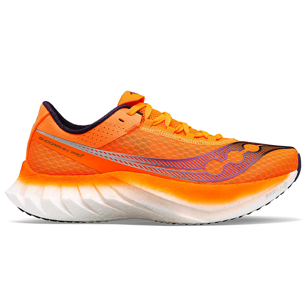 Saucony Endorphin Pro 4 Running Shoes for Men - Lightweight Carbon Fiber Racing Sneakers for Marathon & Road Running | Perfect for Training, Racing & Long-Distance Running