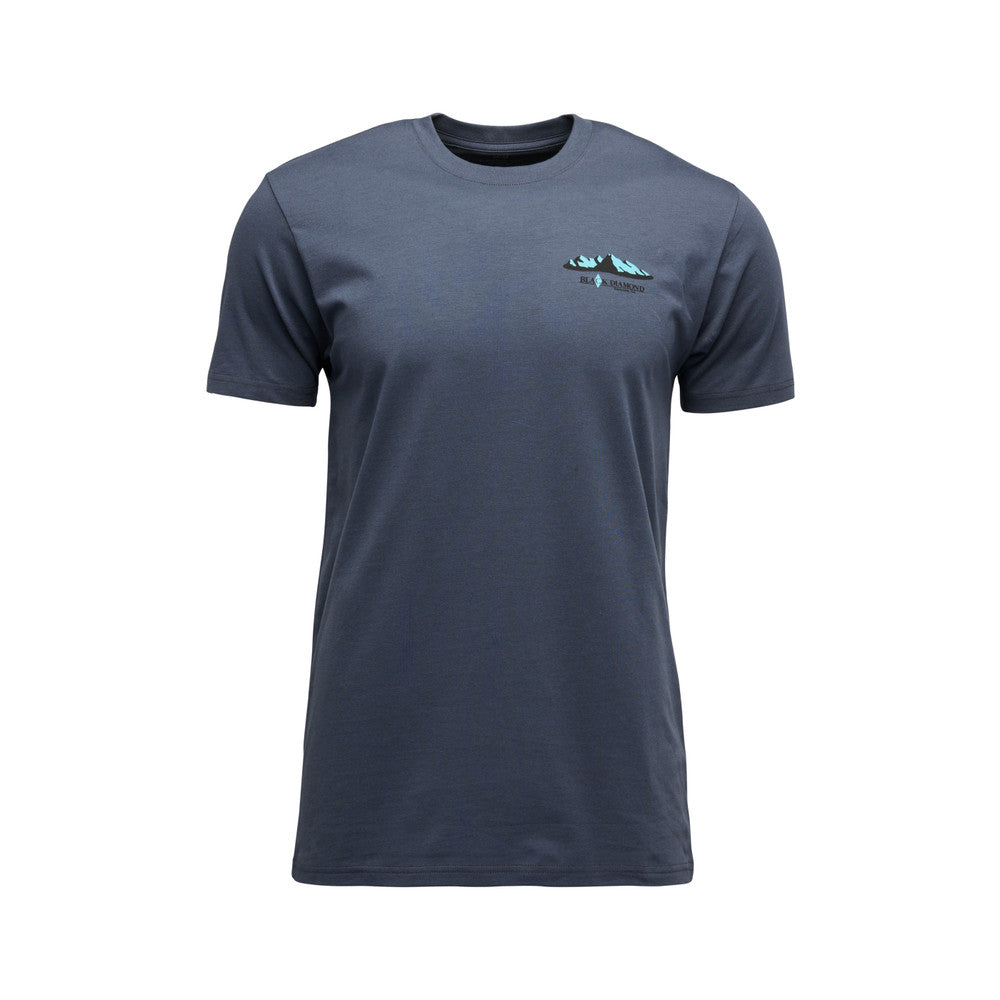 Black Diamond Mountainscape Short Sleeve T-Shirt for Men - Hiking, Camping & Outdoor Adventure Apparel