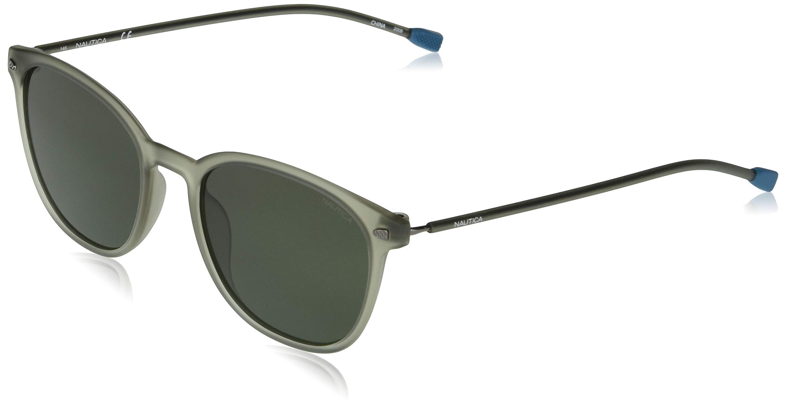 Nautica N6247s Men's Round Polarized Sunglasses for Driving, Fishing & Outdoor Activities - UV Protection & Stylish Design