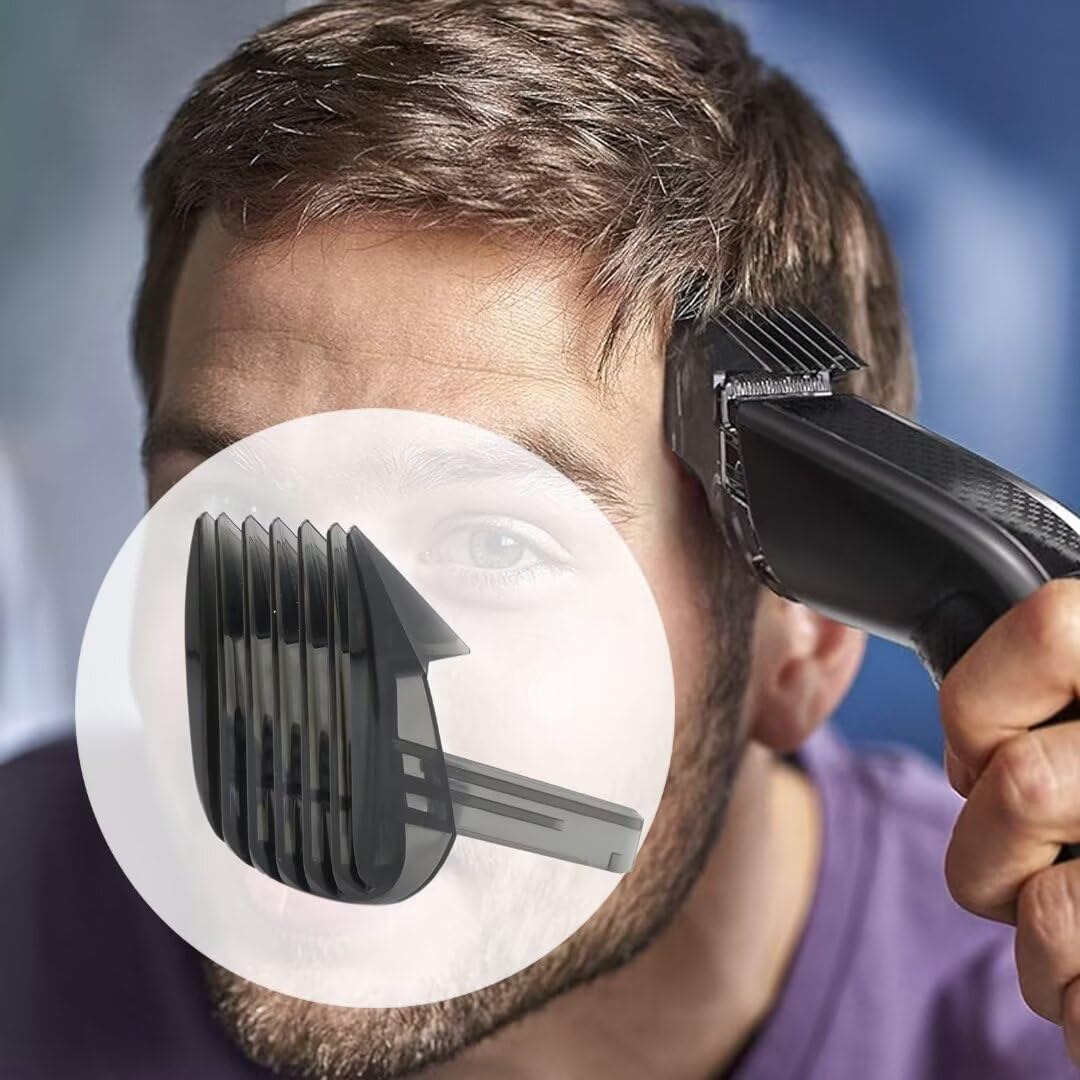 Philips HC9450 HC9490 HC9452 HC7460 Replacement Hair Clipper Comb (7-24mm) - Easy to Install & Clean - Perfect for Home Barbering & Pet Grooming