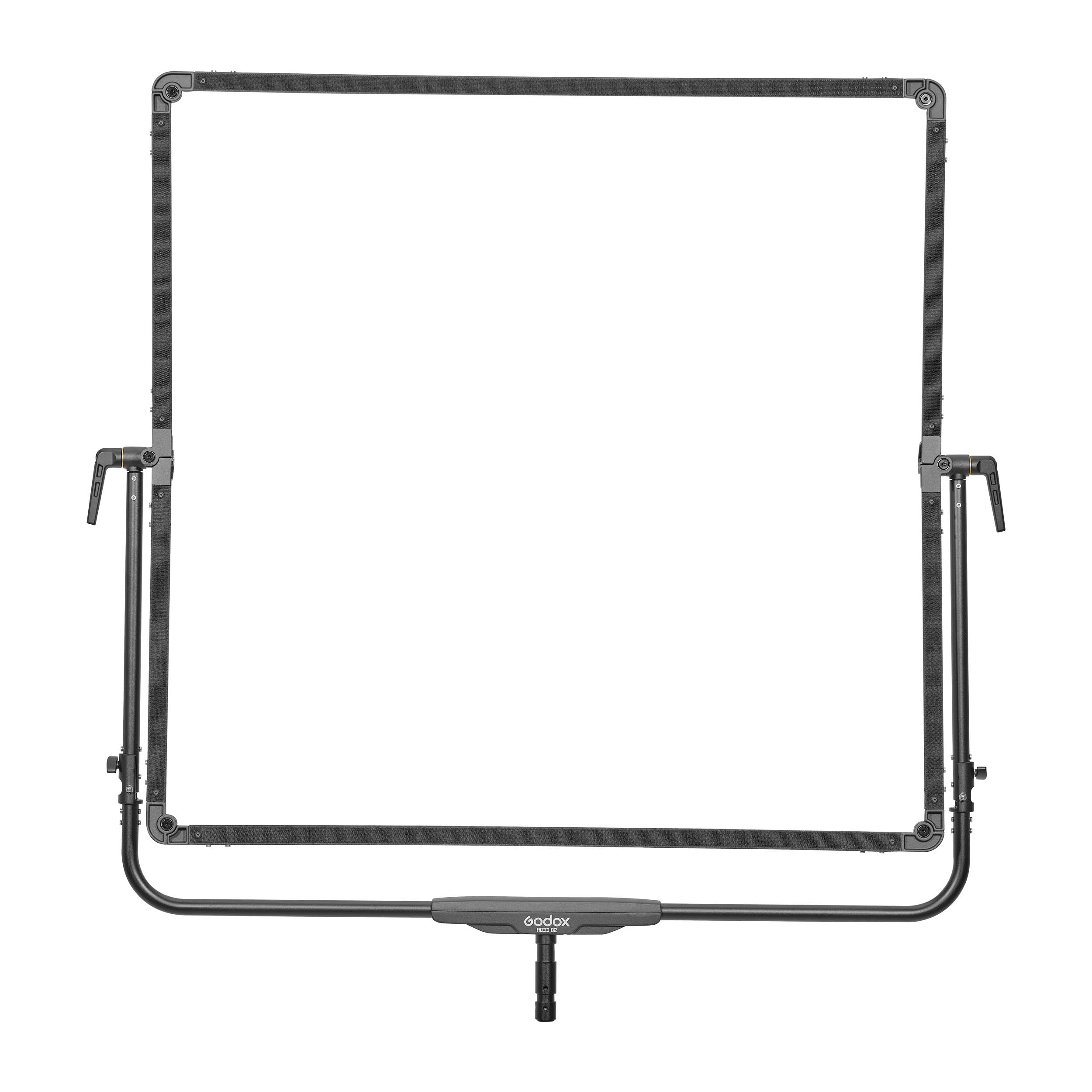 KNOWLED AD33 K2 100x100cm (3'x3') Motorized Adjustable LED Light Diffusion Panel - Dual Power (Mains/Battery) for Photography, Videography & Studio Lighting